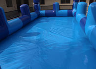 Il PVC blu scherza le piscine, piscine gonfiabili termosaldate 0,9 millimetri