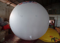 la pubblicità bianca dell'elio del PVC di 0.14mm Balloons la stampa completa di Digital