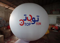 la pubblicità bianca dell'elio del PVC di 0.14mm Balloons la stampa completa di Digital