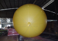 Palloni gonfiabili su ordinazione gialli per il diametro commerciale di pubblicità 2.5m