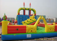 Parco di divertimenti gonfiabile del campo da giuoco all'aperto con la tela cerata del PVC di 0.55mm