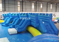 Parco gonfiabile blu emozionante commerciale dell'acqua con le piscine