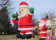 Decorazioni natalizie gonfiabili di Babbo Natale Gonfiabili giganti gonfiabili di Babbo Natale