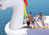 Persona adulta Unicorn Pool Float gonfiabile del giocattolo 6 dell'acqua del galleggiante gonfiabile dell'isola
