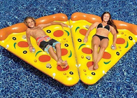 Il letto gigante della spiaggia di nuoto del partito dell'acqua del materasso del galleggiante dello stagno della pizza gonfiabile prende il sole stuoia