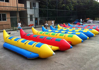 L'acqua di galleggiamento gonfiabile dello sport acquatico della barca di banana di Custmozied gioca il divertimento per gli adulti