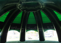 Tenda commerciale nera del ragno del baldacchino di esplosione dell'ombra di evento di verde gonfiabile della tenda