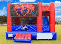 I bambini rimbalzano lo scorrevole combinato di Jumper Spiderman Inflatable Castle With dei buttafuori della Camera