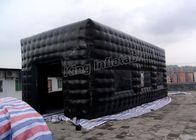 Tenda di campeggio gonfiabile di progettazione del quadrato nero fatta della tela cerata del PVC di Platone