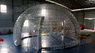 Diametro gonfiabile trasparente combinato della tenda 8m della cupola del PVC per il partito/mostra