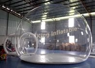 tenda gonfiabile trasparente della bolla dell'aria pura della tenda del PVC di 0.65mm con a un solo strato