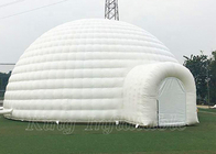 Tenda gonfiabile degli iglù EN71 del PVC di affitto di evento di Exgibition di esplosione commerciale bianca gonfiabile dell'aria