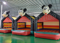 Castello di salto gonfiabile antistatico di Mickey Mouse per approvazione del CE dei giochi all'aperto