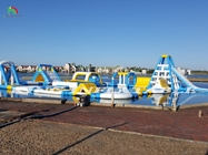 Parco acquatico gonfiabile Giochi acquatici gonfiabili Parco galleggiante Attrezzature di divertimento per eventi