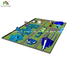 Parco acquatico gonfiabile con piscina Parco acquatico gonfiabile per bambini e adulti