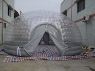 Fabbrica Custom 0.6mm Pvc Tarpaulin Bubble Tent Inflatabile Clear Tent per Evento