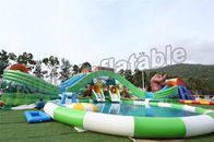 Parchi gonfiabili dell'acqua del parco di divertimenti all'aperto di divertimento per gli adulti ed i bambini