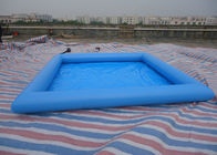 Stagno di acqua gonfiabile blu del PVC del quadrato/stagno di acqua per profondità di divertimento 32cm dei bambini