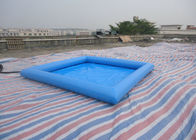 Stagno di acqua gonfiabile blu del PVC del quadrato/stagno di acqua per profondità di divertimento 32cm dei bambini