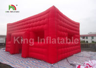 Tenda gonfiabile di evento del quadrato rosso di doppio strato con il PVC Eco materiale amichevole