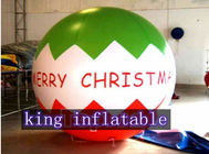 Natale che annuncia il PVC gonfiabile del diametro di 3M del pallone per la promozione
