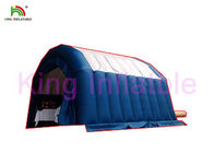 Tenda medica gonfiabile blu con la doppia cucitura del tetto bianco acqua della prova