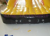 Giocattolo gonfiabile dell'acqua tela cerata gialla/rossa del PVC/scarpe giganti per gli sport acquatici