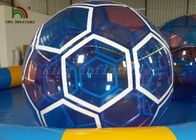 esplosione gonfiabile del pallone da calcio trasparente del PVC/PTU di 1,0 millimetri che cammina sulla palla dell'acqua