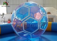 esplosione gonfiabile del pallone da calcio trasparente del PVC/PTU di 1,0 millimetri che cammina sulla palla dell'acqua