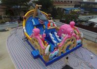 Parco combinato del mondo dell'oceano del campo da giuoco del gioco di esplosione multicolore del PVC per divertimento