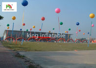 i prodotti gonfiabili rossi di pubblicità del PVC del diametro di 3m/pubblicità gigante Balloons