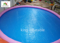 piscine gonfiabili rotonde del diametro di 18m con il PVC di stampa animale