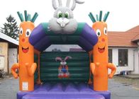 Castello di salto gonfiabile dei piccoli bambini usato partito con la carota ed il coniglio 4X4M