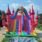 Personalizzi il castello di salto gonfiabile con la tela cerata gonfiabile del PVC dei buttafuori dei bambini dello scorrevole