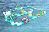 Parco di galleggiamento dei giochi dell'acqua di Cat Theme Bespoke Design Inflatable