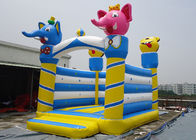 Tipo castello gonfiabile dell'elefante/castello rimbalzante di salto del castello della tela cerata del PVC per i bambini