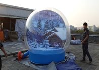 Palla di neve di pubblicità gonfiabile della tela cerata del PVC dei prodotti di festival 2.5m