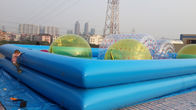 piscine gonfiabili della tela cerata del PVC da 0,9 millimetri diametro del tubo da 1,3 m. per divertimento