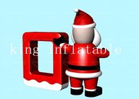 aria Santa Claus Model For Christmas Decoration gonfiabile saltata di 2.9x3m