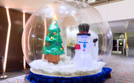 Globo gonfiabile della neve di Natale del PVC da 0,8 millimetri per l'evento all'aperto