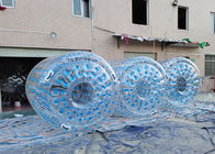 Palla di rullo gonfiabile dell'acqua del cilindro del PVC da 0,8 millimetri, rullo di camminata dell'acqua