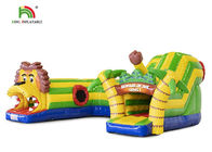 PVC Lion Carton Bounce Obstacle Course all'aperto 6.5*5.5*3.2m