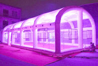 Platone 0.65mm LED gonfiabile che accendono la Camera di esplosione della tenda per il partito