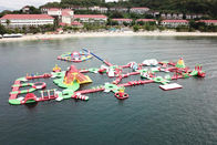 Parco gonfiabile di galleggiamento dell'acqua dei giochi di sport del mare di divertimento per i bambini degli adulti