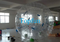 palla gonfiabile del PVC Zorb 1.0mm/di 0.8mm con la rampa di Zorbing per il rotolamento divertente