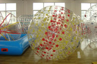palla trasparente gonfiabile su ordinazione del PVC Zorb del diametro di 3m per gli sport all'aperto