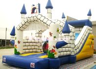 Castello di salto gonfiabile di divertimento/tela cerata di salto gonfiabile del PVC dei buttafuori