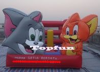 camera doppia di salto gonfiabile di Tom e Jerry del castello dei parchi di divertimenti di 20ft