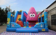 Spongebob e parco di divertimenti di esplosione di Patrick Star Inflatable Fun City