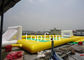 Fire Resistant Inflatable Football Field Sewn Stitching 14m X 8m